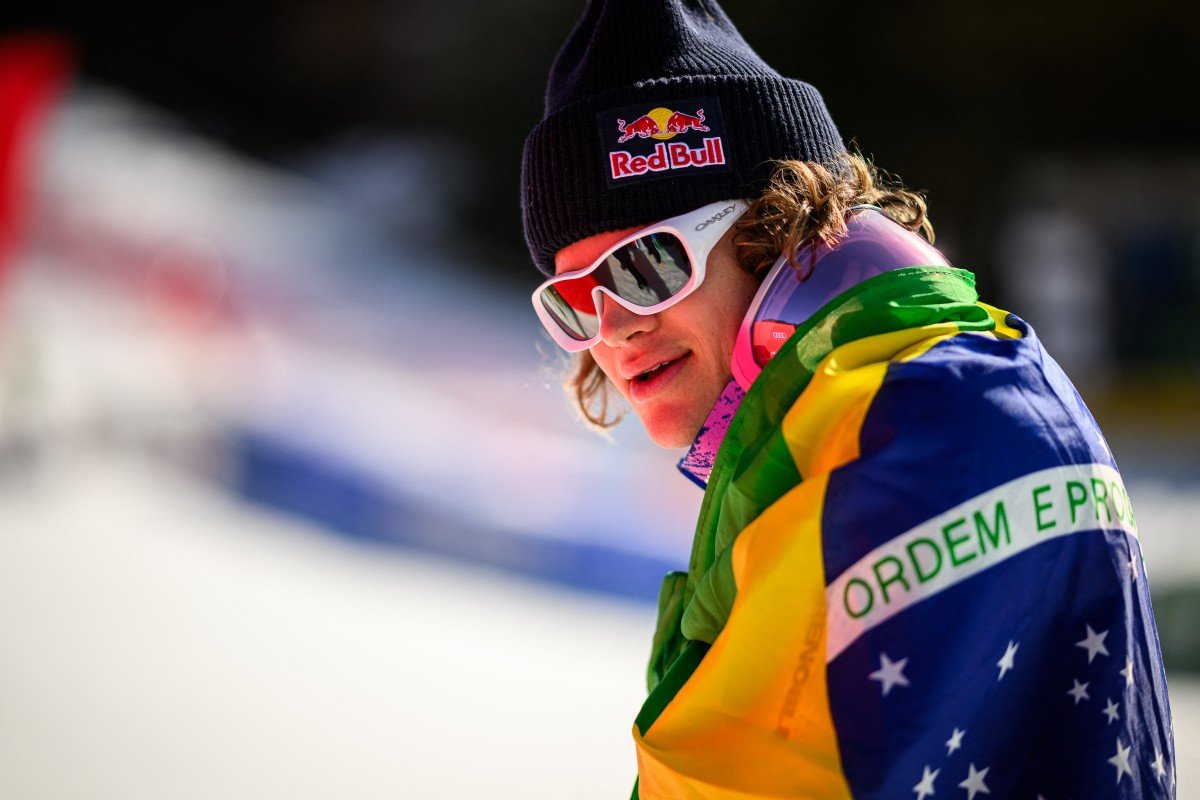 Após ouro olímpico, Braathen é campeão do slalom gigante na etapa da Eslovênia da Copa do Mundo