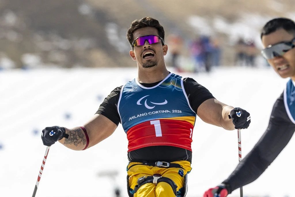Brasil conquista sua primeira medalha nas Paralimpíadas de Inverno