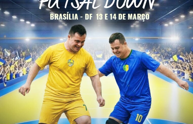 Cruzeiro sedia primeiro torneio de futsal down no DF