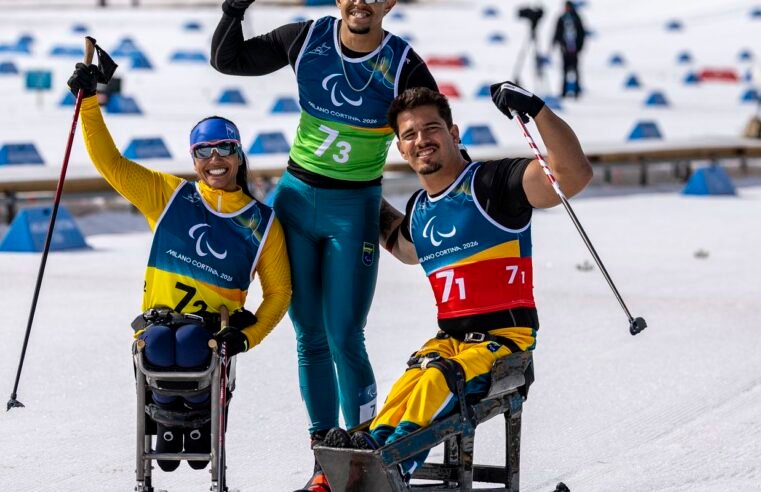Esqui brasileiro mira 2ª medalha paralímpica em adeus a Milão-Cortina