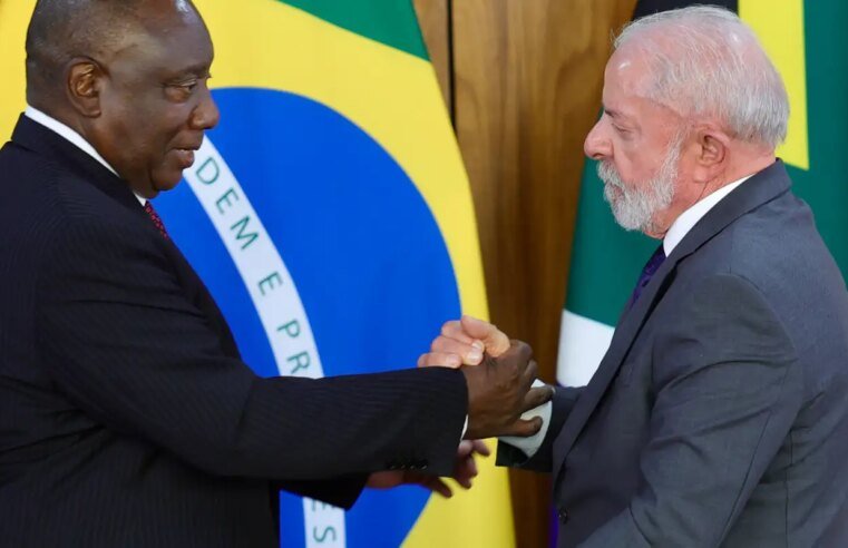 Lula: Brasil e África do Sul devem focar em autonomia para autodefesa
