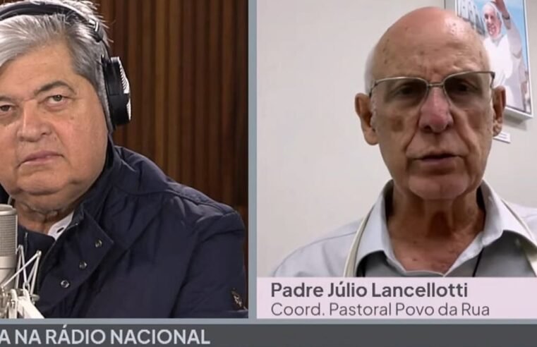 “Quem governa SP é o mercado imobiliário”, diz padre Júlio a Datena