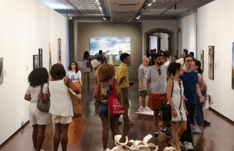 Rio: palácio sede do Império recebe exposição de mais de 100 artistas