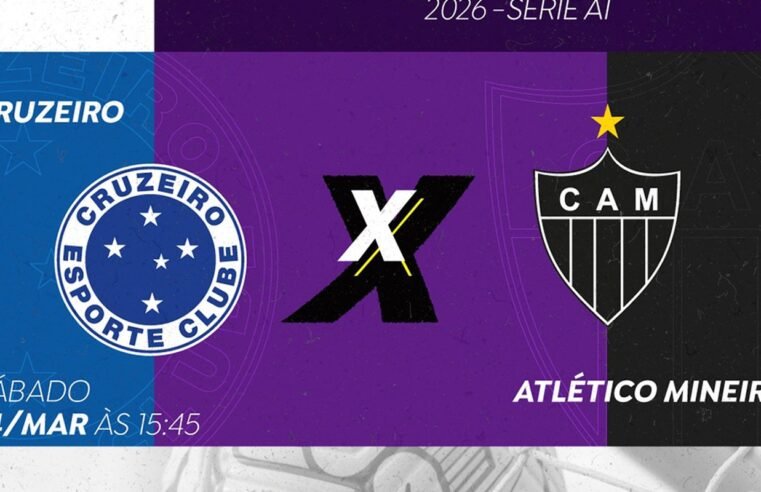TV Brasil transmite amanhã jogo entre Cruzeiro e Atlético Mineiro