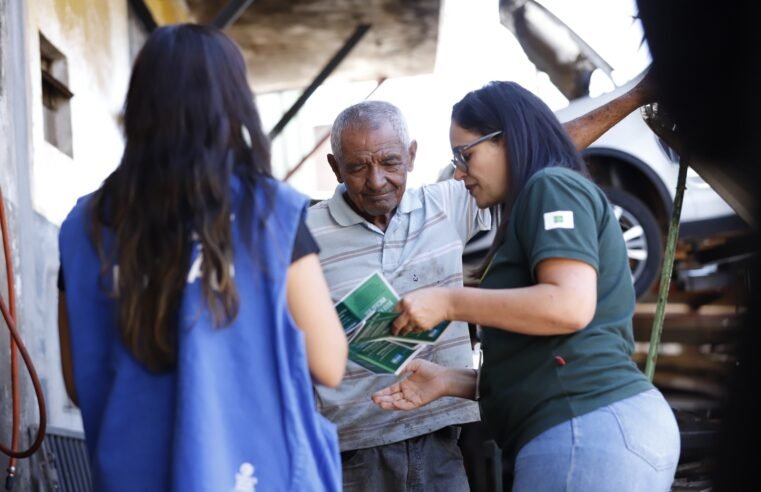 Abril Verde: ação leva serviços de saúde a trabalhadores no BRT de Santa Maria