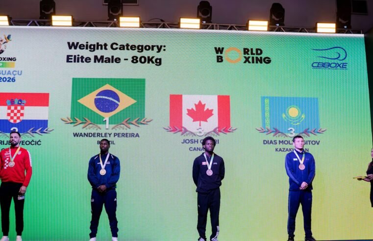 Brasil domina etapa da Copa do Mundo de boxe com 4 ouros e 5 pratas