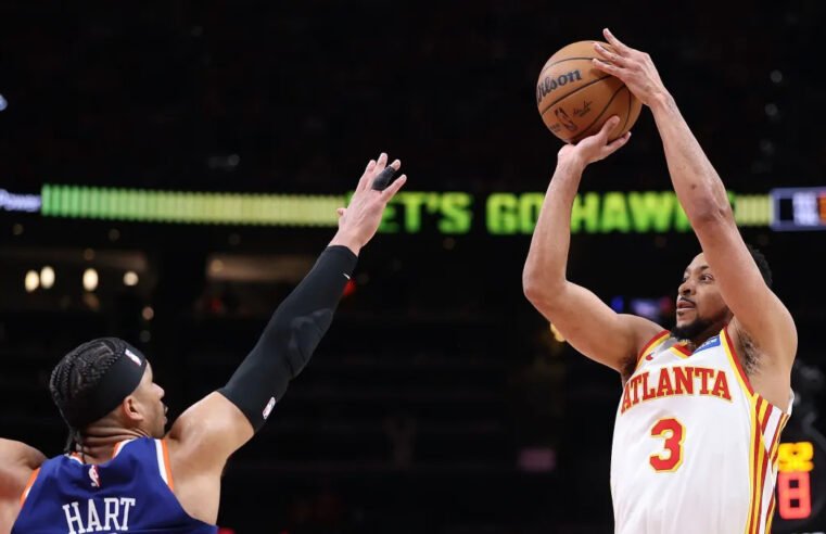 CJ Mccollum decide no fim, Atlanta Hawks vence e faz 2 a 1 na série contra o New York Knicks