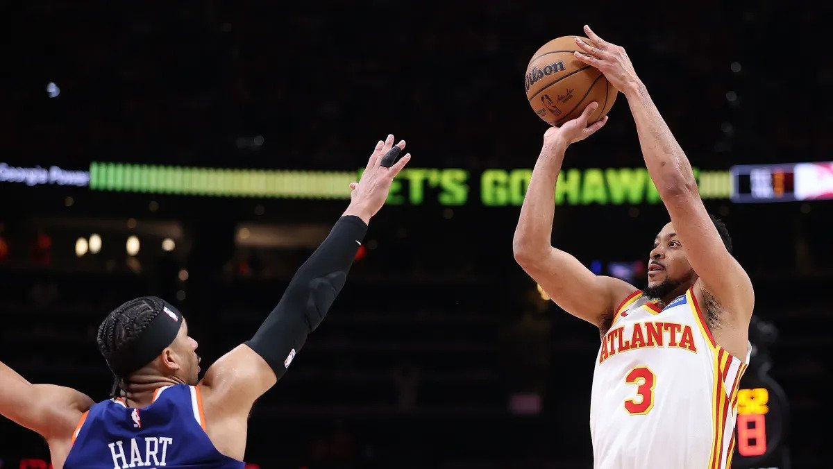 CJ Mccollum decide no fim, Atlanta Hawks vence e faz 2 a 1 na série contra o New York Knicks