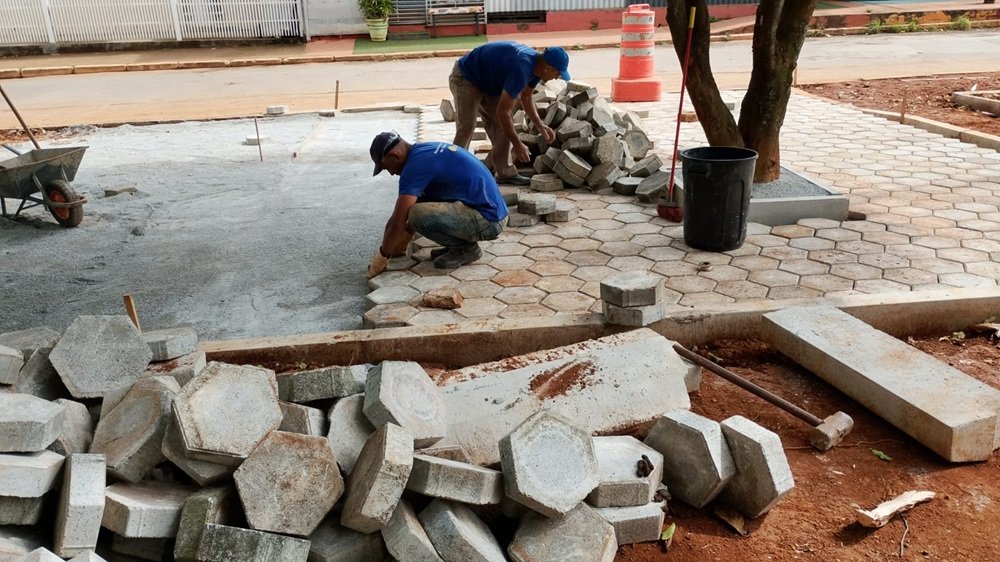 Ceilândia recebe 25 toneladas de asfalto para manutenção urbana