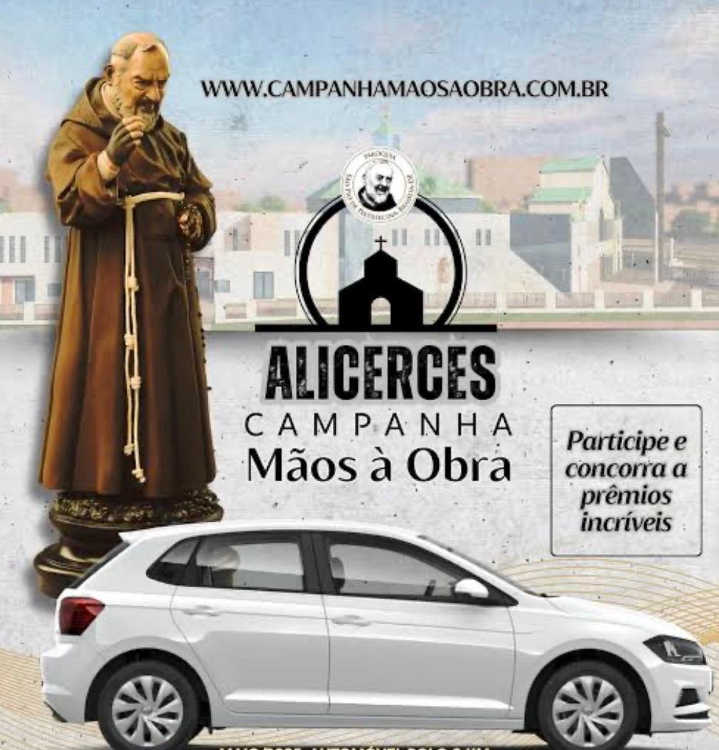 Doe, participe, construa: a nova Paróquia São Pio precisa de você