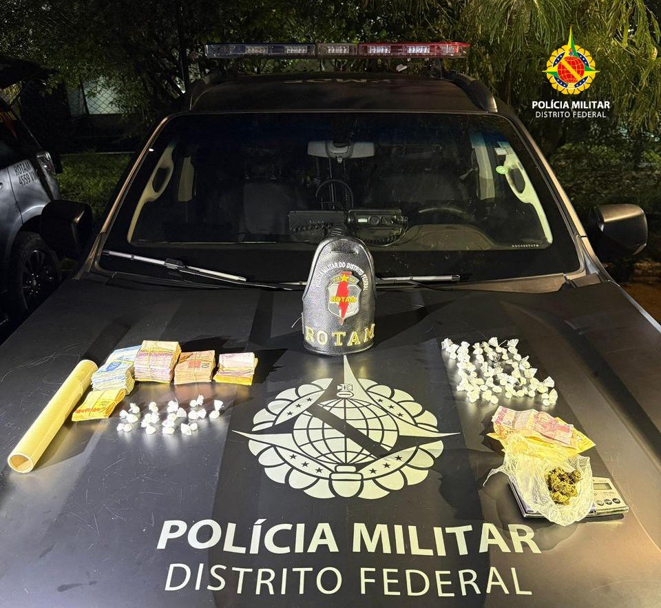 Dupla é detida por suspeita de tráfico de drogas em Santa Maria