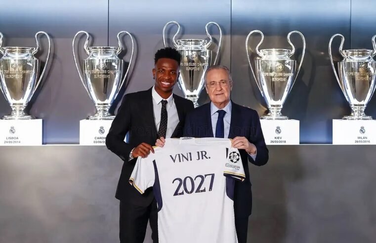 Florentino Pérez assume responsabilidade e blinda Vinícius Júnior após críticas internas