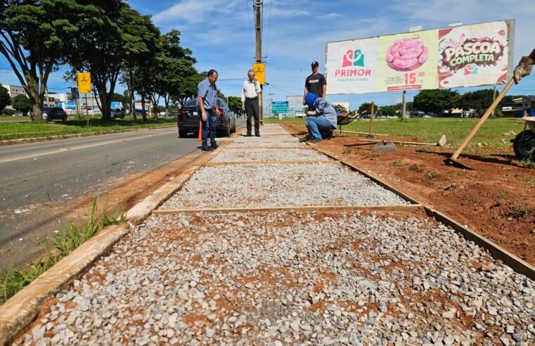GDF constrói 200 metros de calçadas na QN 11 do Riacho Fundo II