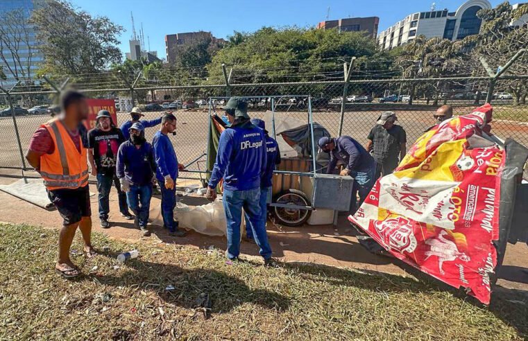 GDF oferece acolhimento e serviços a moradores de rua no Riacho Fundo II