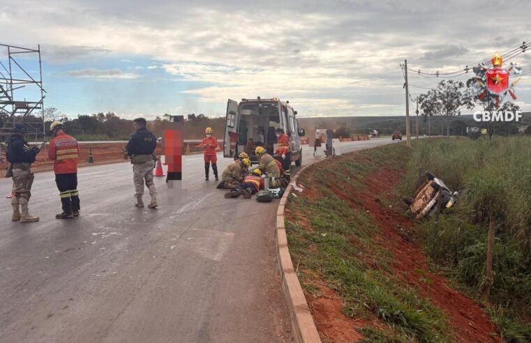 Homem morre após ser atingido por veículo em acidente na BR-020