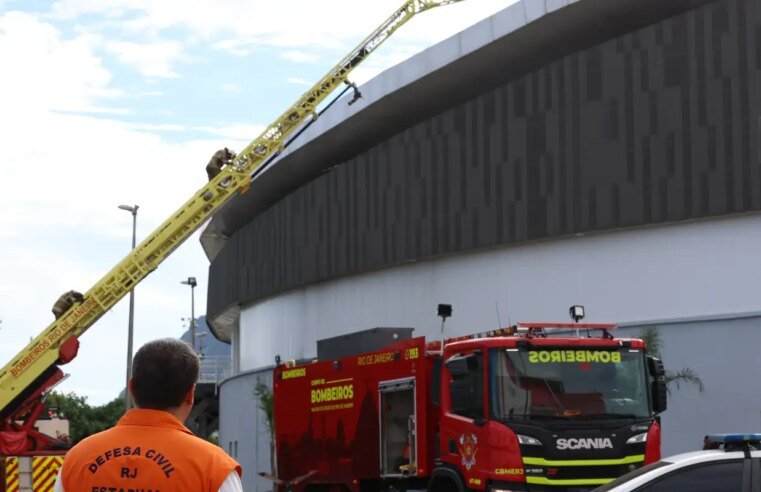 Incêndio no Velódromo do Rio é controlado; pista não teve impacto