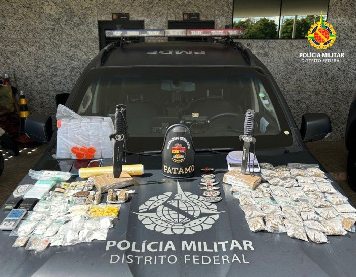 Operação prende dupla por tráfico de drogas em Sobradinho