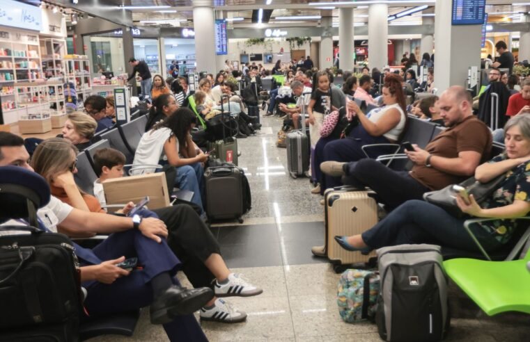 Pane técnica cancela pousos e decolagens no Aeroporto de Congonhas