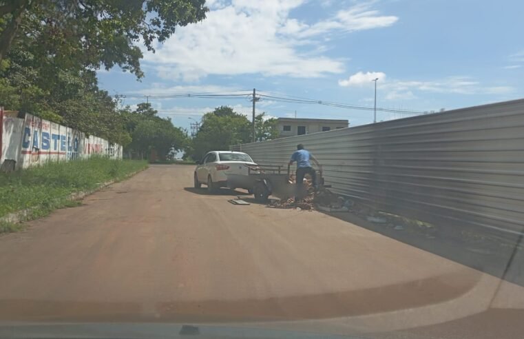 Proprietária multada por descarte irregular de entulho em Santa Maria