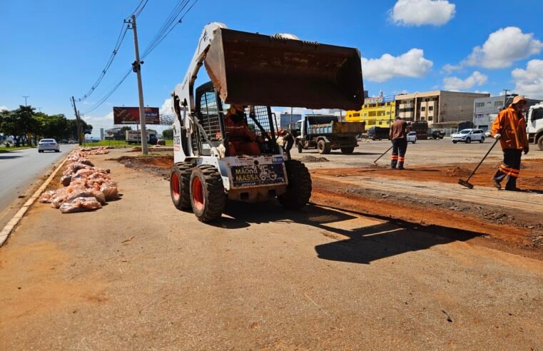 Quadradão Cultural é reformado para receber GDF na Sua Porta em Riacho Fundo II
