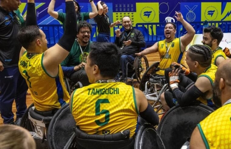 Seleção de rúgbi em cadeira de rodas conquista torneio internacional