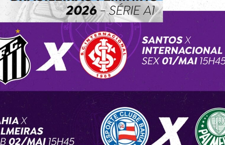 TV Brasil transmite jogos do Brasileirão Feminino nesta sexta e sábado