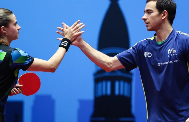 Tênis de mesa: Brasil sai na frente no Mundial por equipes em Londres