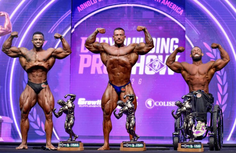Veja todos os campeões profissionais do Arnold Classic Brasil 2026