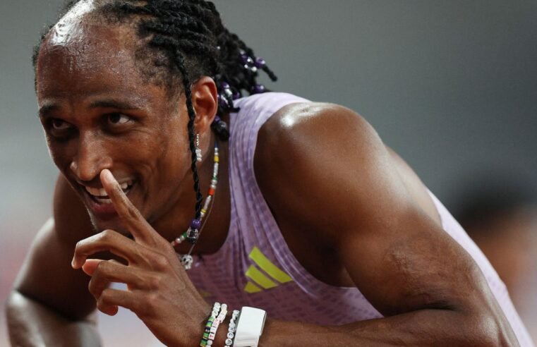 Alison dos Santos conquista ouro na etapa de Xiamen da Diamond League