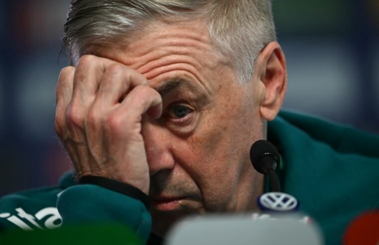 Ancelotti diz que não cortará Neymar e vê lesão como ‘pequeno problema’
