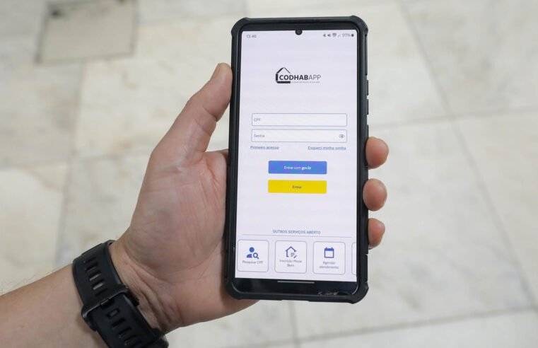 App Codhab Cidadão supera 120 mil usuários no DF