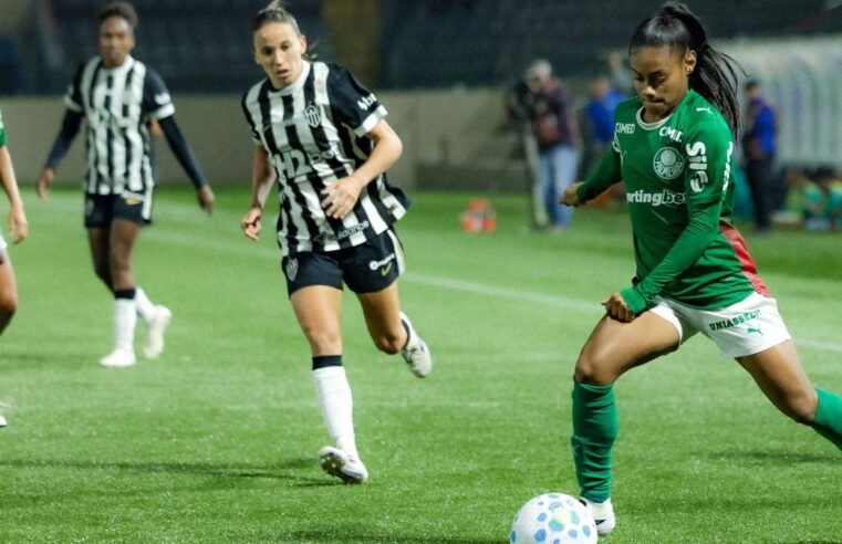 BR feminino: Palmeiras goleia Atlético-MG e assume vice-liderança