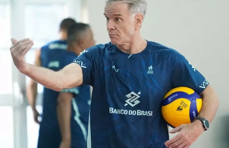 Bernardinho anuncia os inscritos do Brasil na Liga das Nações de Vôlei