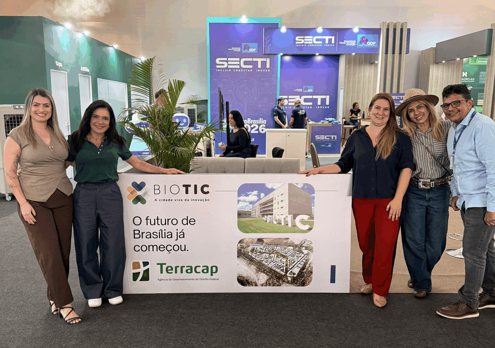 Biotic destaca inovação e tecnologia do DF na AgroBrasília 2026