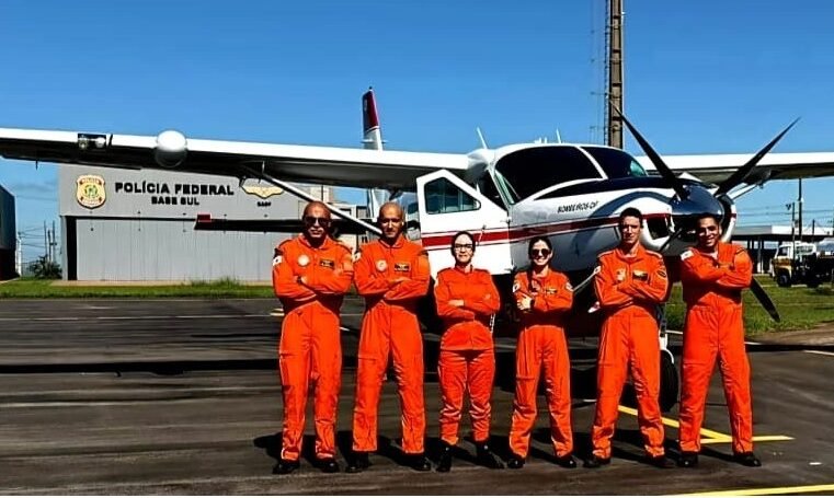 Bombeiros fazem transporte aeromédico de criança para Brasília