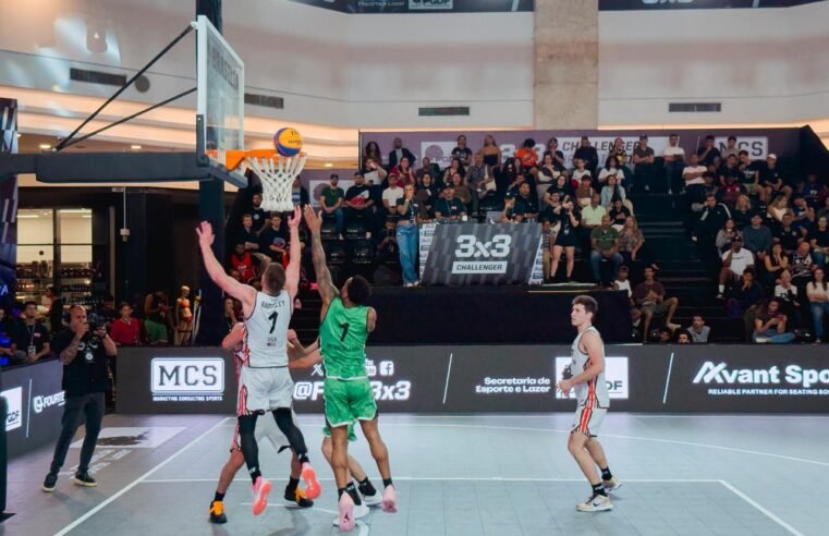 Brasília recebe Challenger Internacional de Basquete 3×3