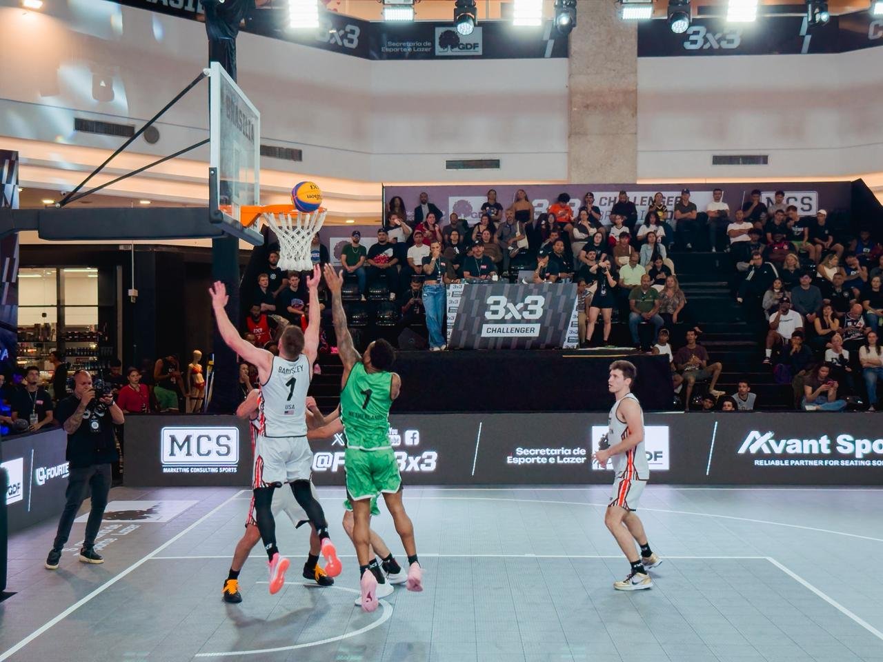Brasília recebe Challenger Internacional de Basquete 3×3
