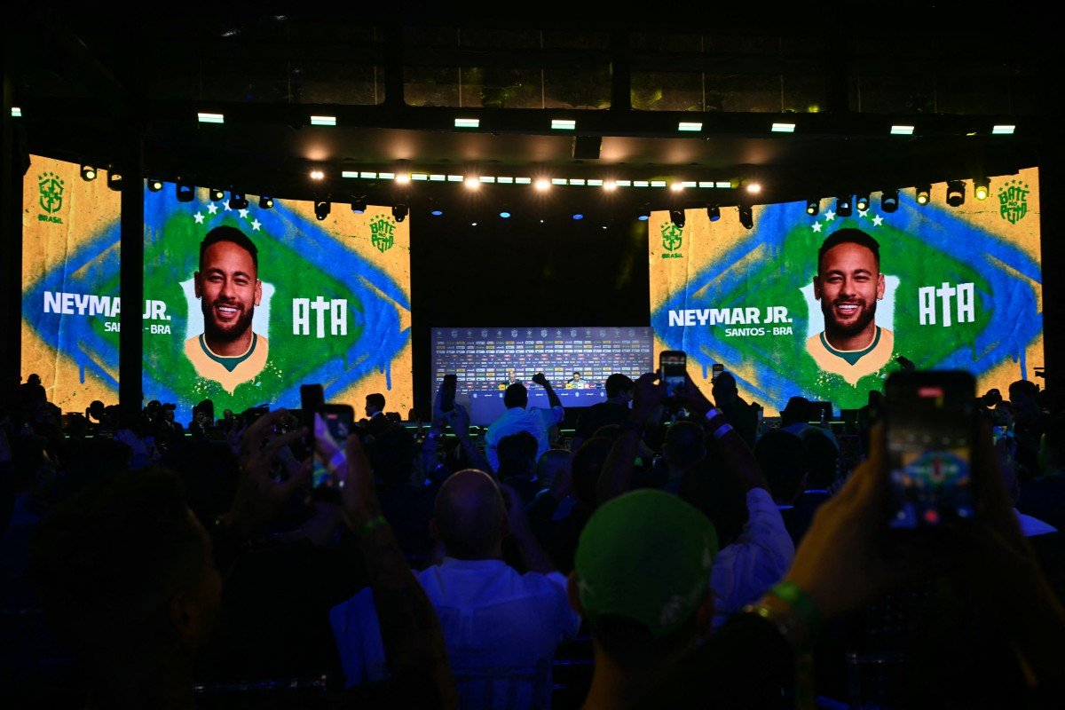 CBF confirma Neymar com a camisa 10 na Copa; Matheus Cunha fica com a 9