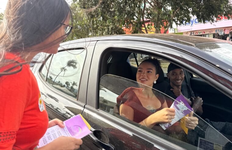 CRMB faz busca ativa no Recanto das Emas durante o Maio Laranja