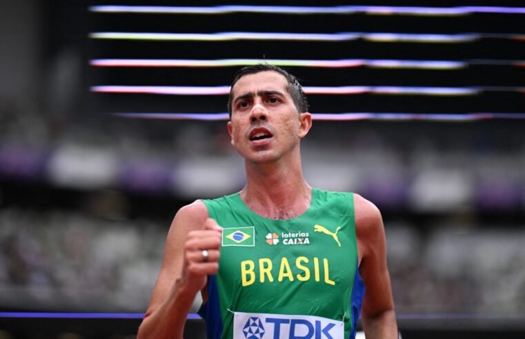 Caio Bonfim conquista o bronze nos 10 km do Grande Prêmio de Madri de marcha atlética
