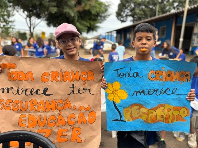 Caminhada em São Sebastião combate violência sexual contra crianças
