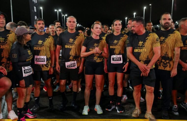 Corrida do Bope reúne cerca de 3 mil pessoas em Brasília