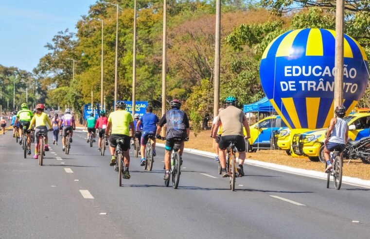 DER-DF abre mais 200 vagas para passeio ciclístico do Maio Amarelo