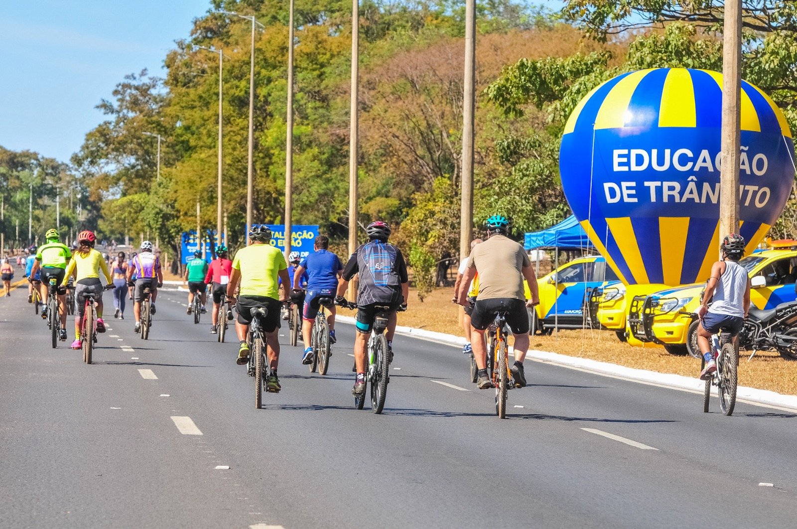 DER-DF abre mais 200 vagas para passeio ciclístico do Maio Amarelo