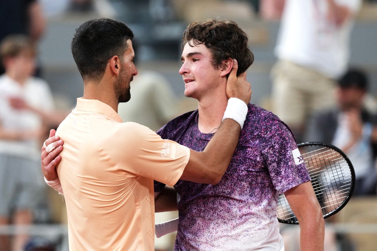 Djokovic volta a exaltar Fonseca e confirma torcida: ‘muita sorte para o resto do torneio’