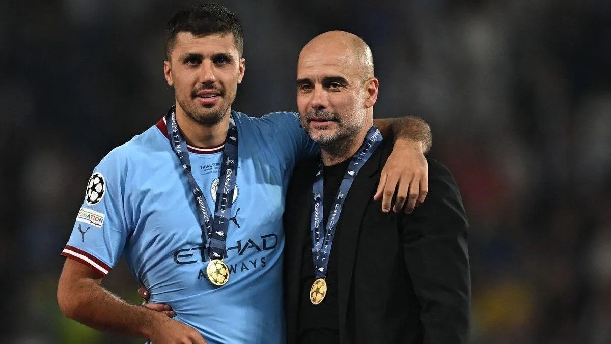 Encerramento de Pep Guardiola no City recoloca Rodri na mira do Real Madrid, diz Marca