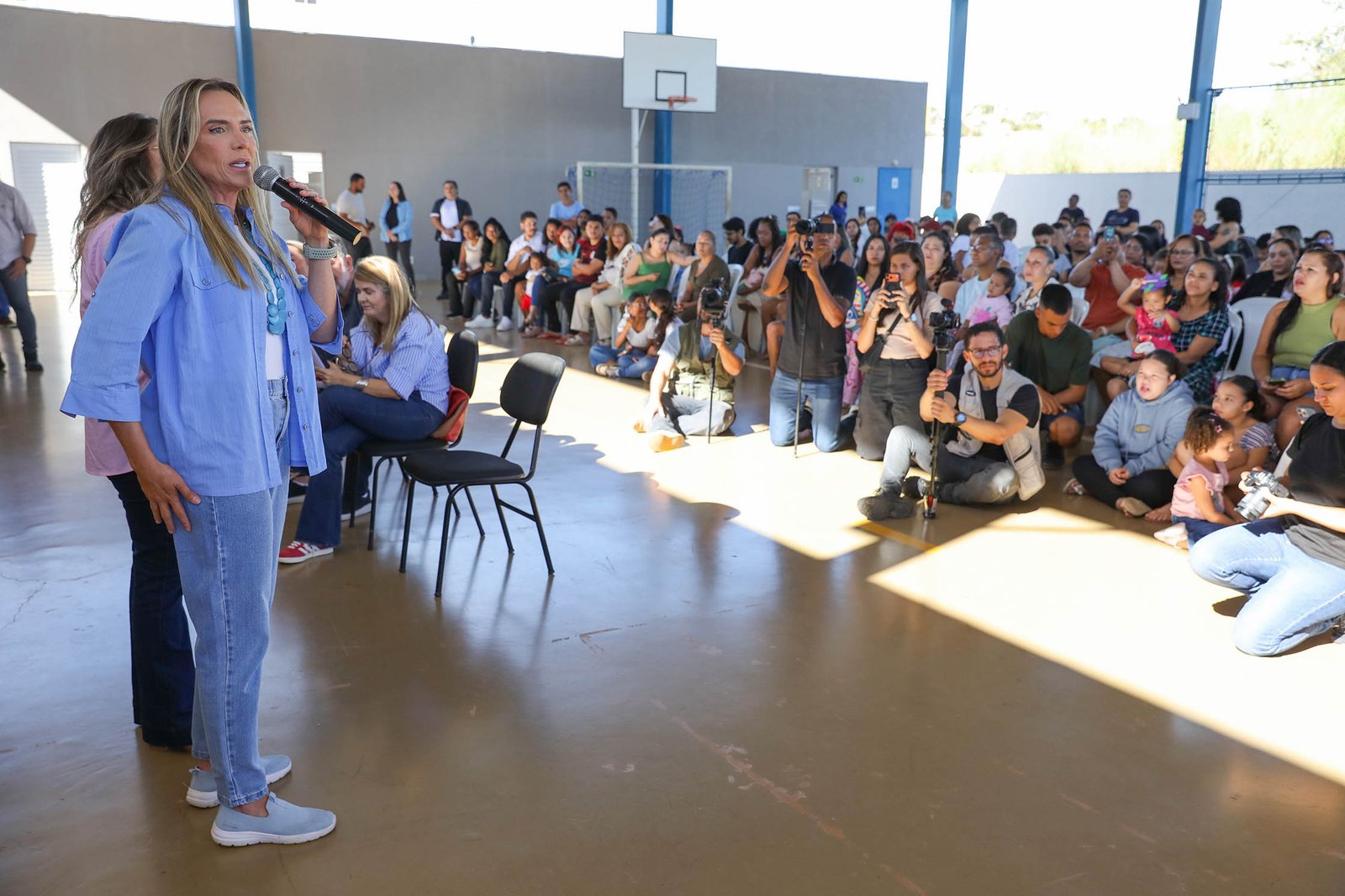 Escola no Itapoã Parque promove festa da família e cultura da paz