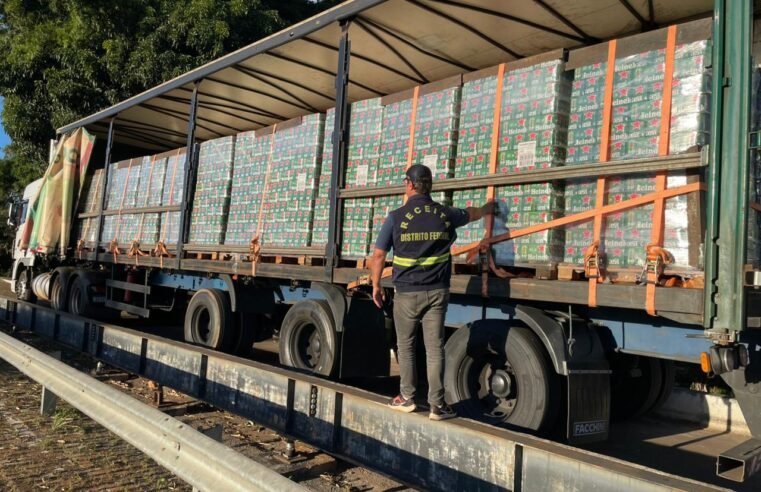 Fiscalização no DF apreende 27 toneladas de carne bovina sem nota fiscal