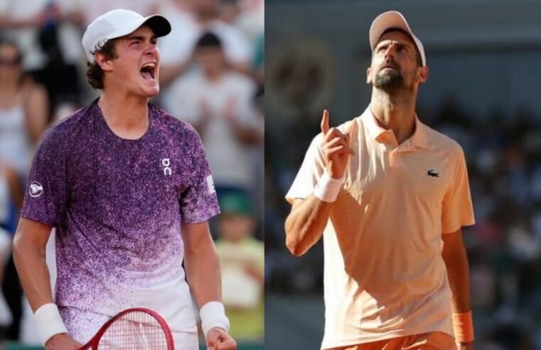 Fonseca encara Djokovic em Roland Garros no maior desafio da carreira
