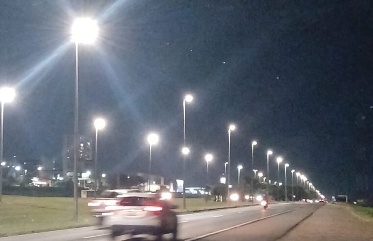 GDF leva força-tarefa de iluminação pública a Samambaia
